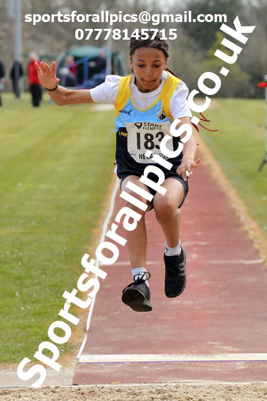 Long jump, 2021 NECAA Open Graded Meeting, Morpeth. Photo: David T. Hewitson/Sports for All Pics